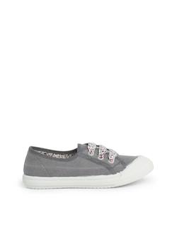Tennis en toile avec lacets  - vertbaudet enfant
