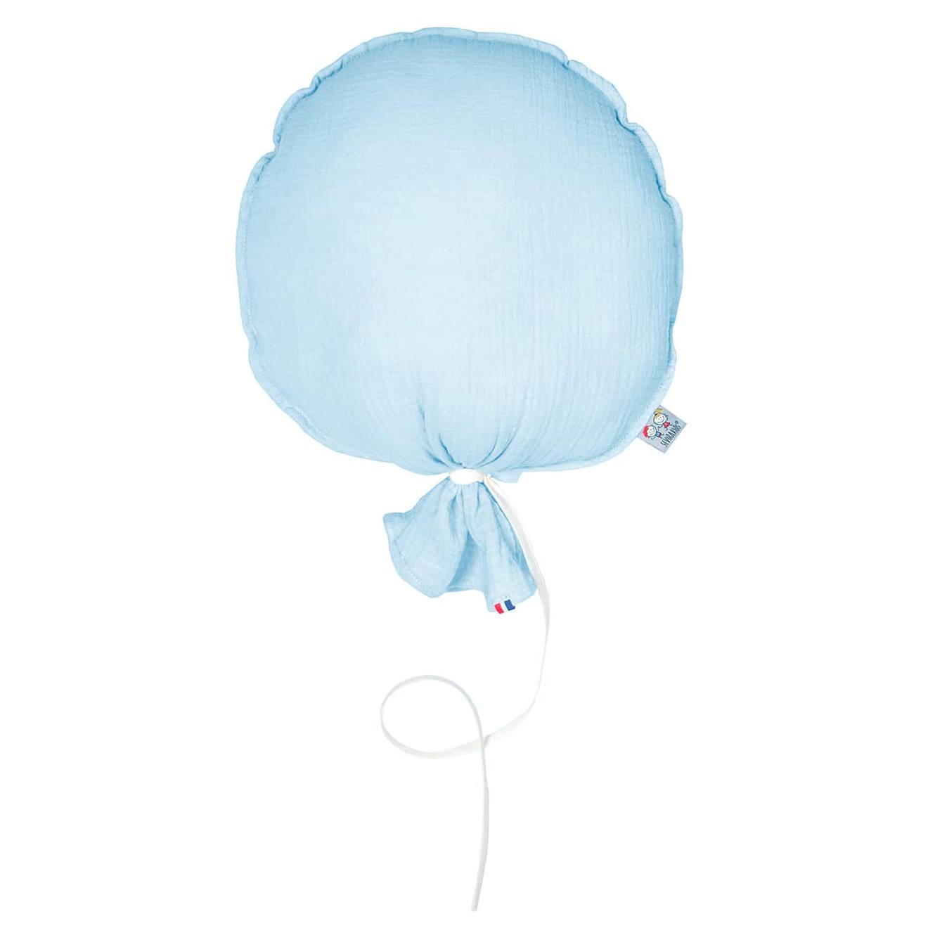 Ballon Mural Décoratif En Gaze De Coton Bleu