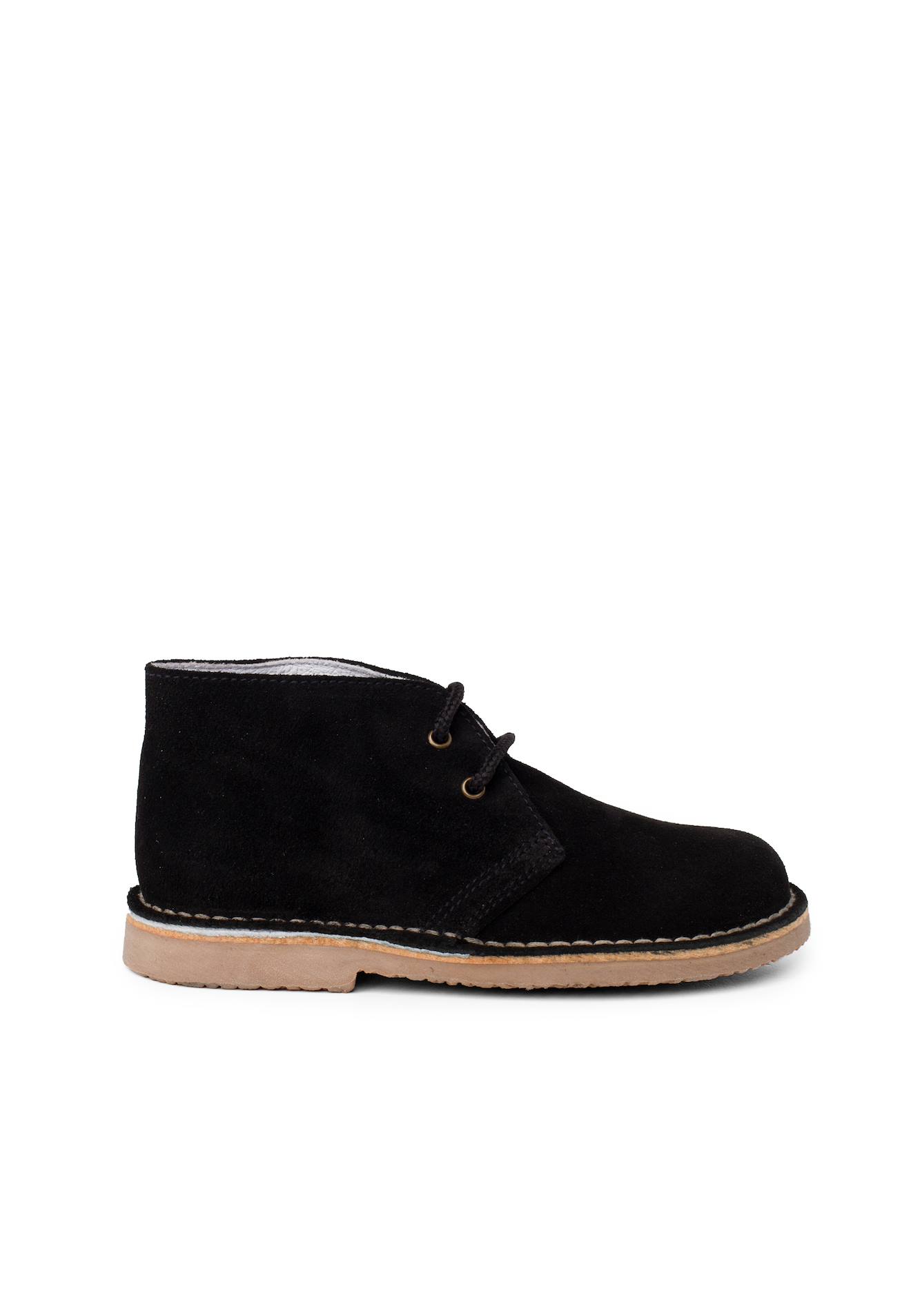 Desert Boots Bottines Chukka À Lacets Enfants Noir