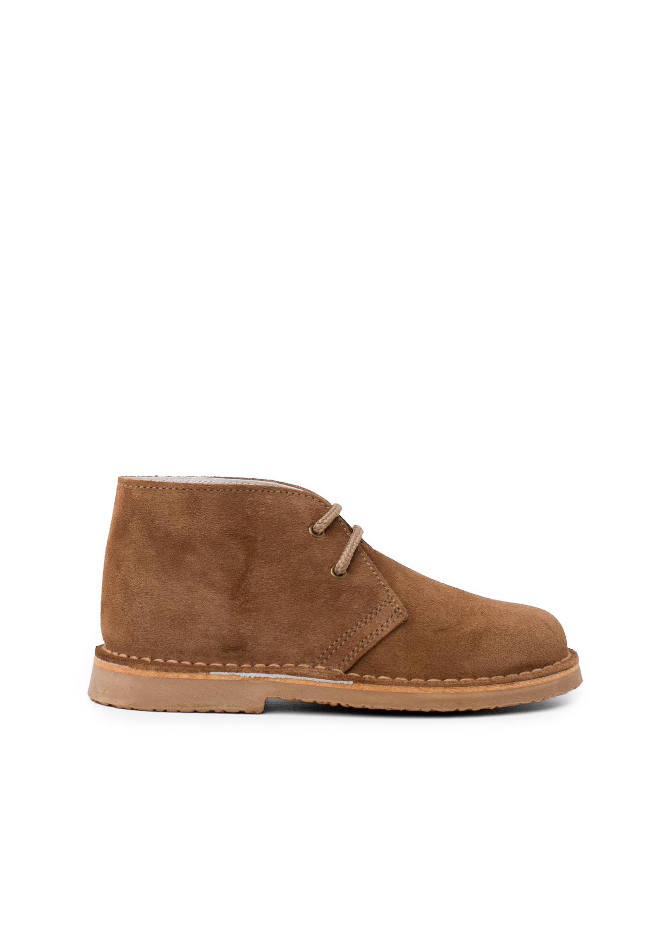 Desert Boots Bottines Chukka À Lacets Enfants Taupe