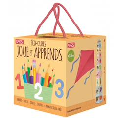 Jouet-Cubes éducatifs et d'apprentissage joue et apprends