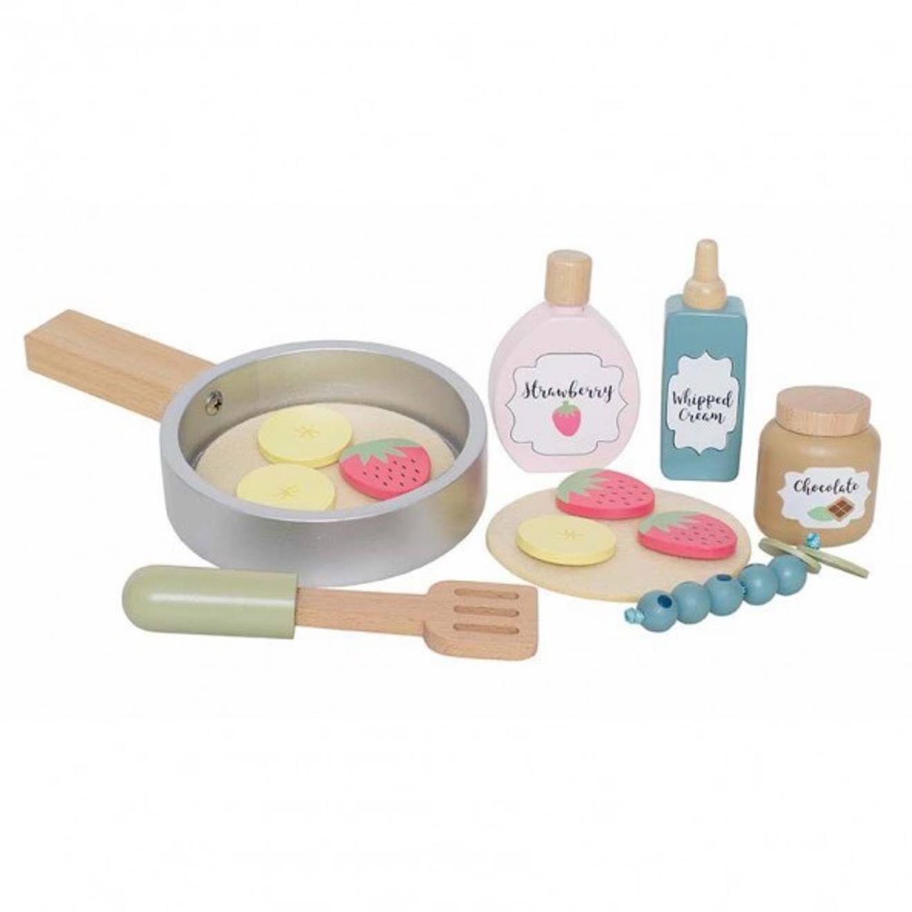 Dinette En Bois - Pancakes & Crêpes Gris
