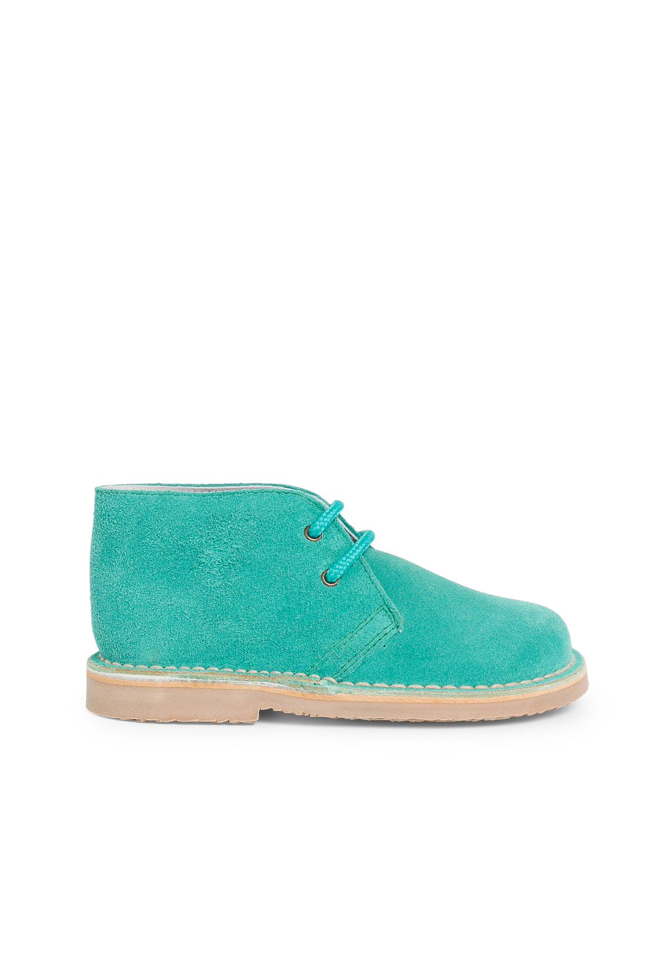 Desert Boots Bottines Chukka À Lacets Enfants Vert Émeraude