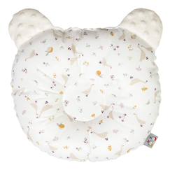 Chambre et rangement-Coussin anti tête plate réversible en minky