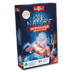 Jouet-Jeu de cartes défis nature - mythologie héros et dieux - fabriqué en france