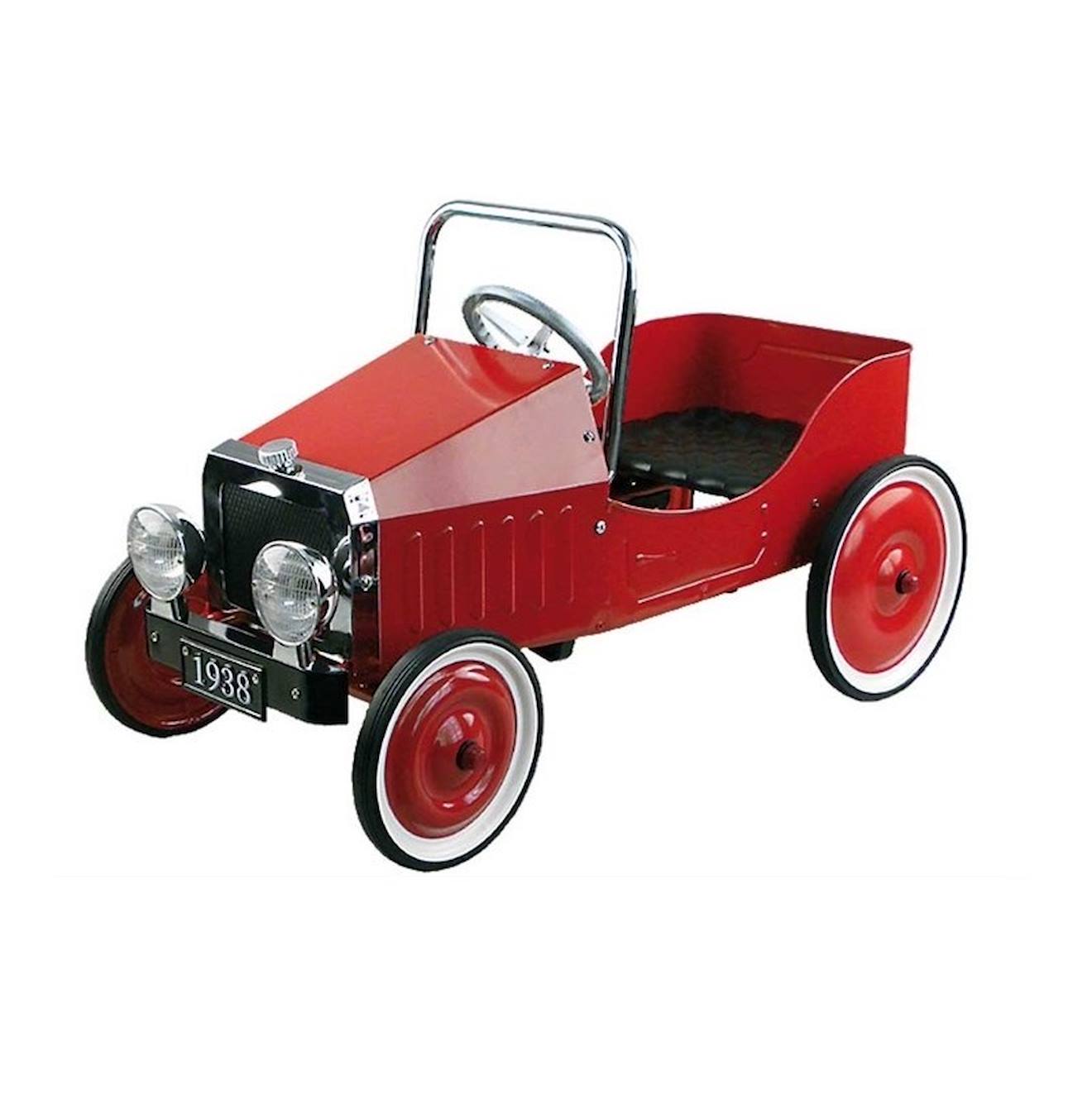 Voiture Rouge À Pédales Rouge