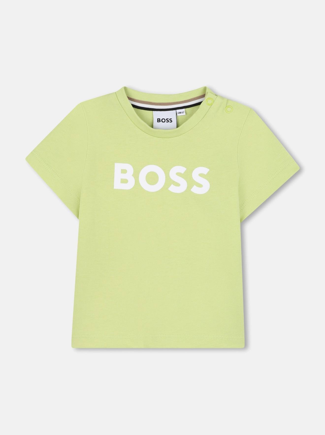T-shirt Col Rond Green