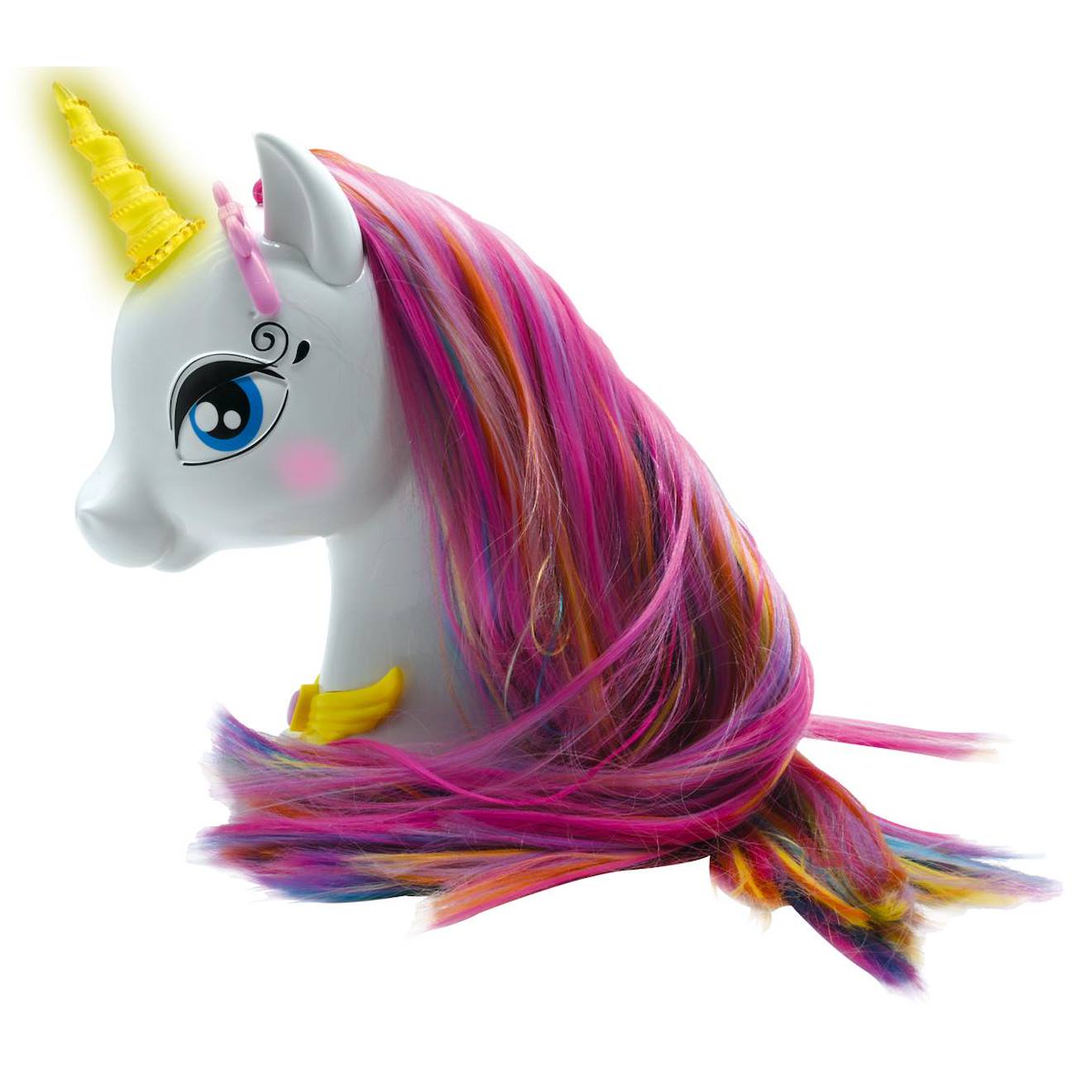 Lexibook - Ma Tête À Coiffer Licorne Interactive Magique Blanc