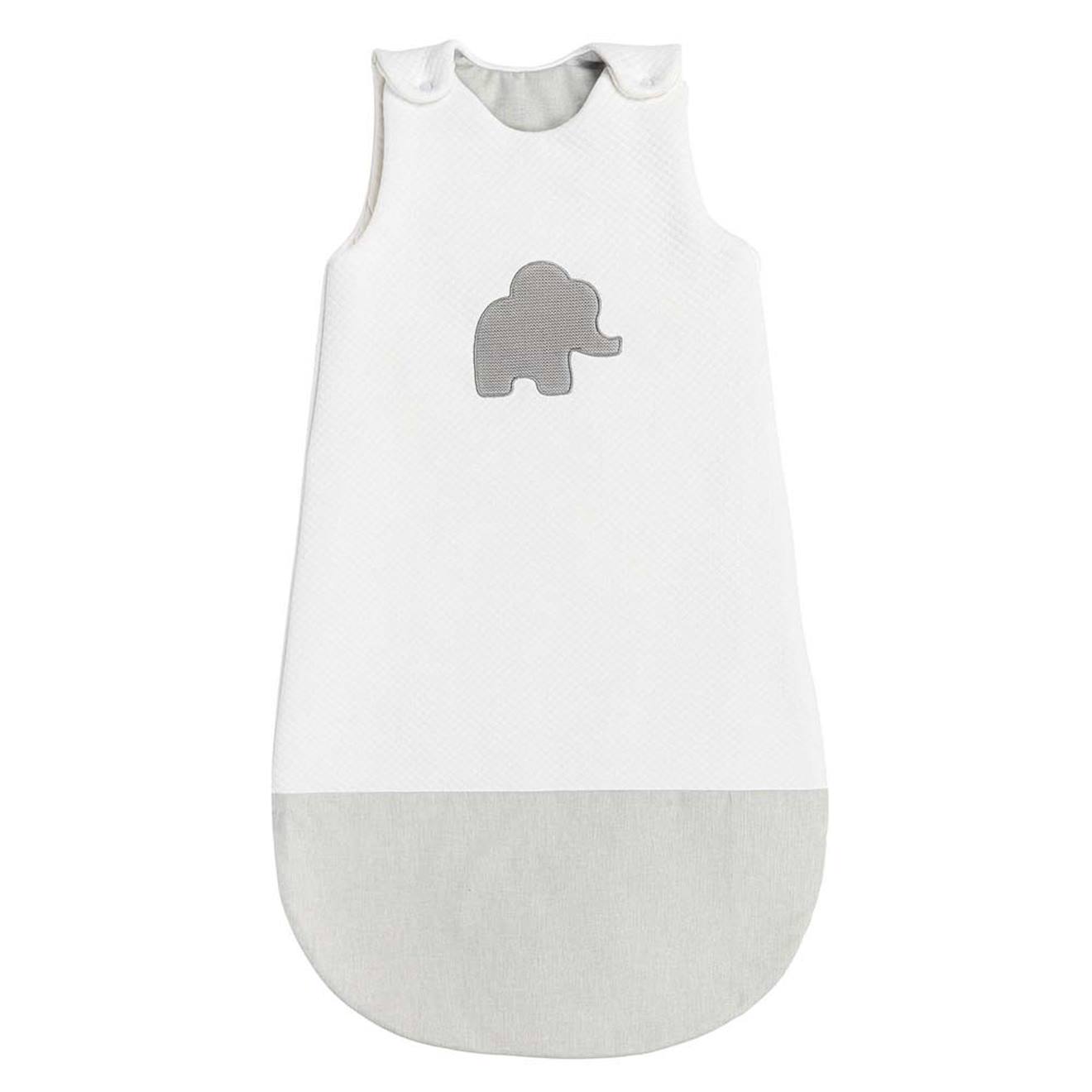 Gigoteuse 90 Cm Jacquard Blanc Blanc