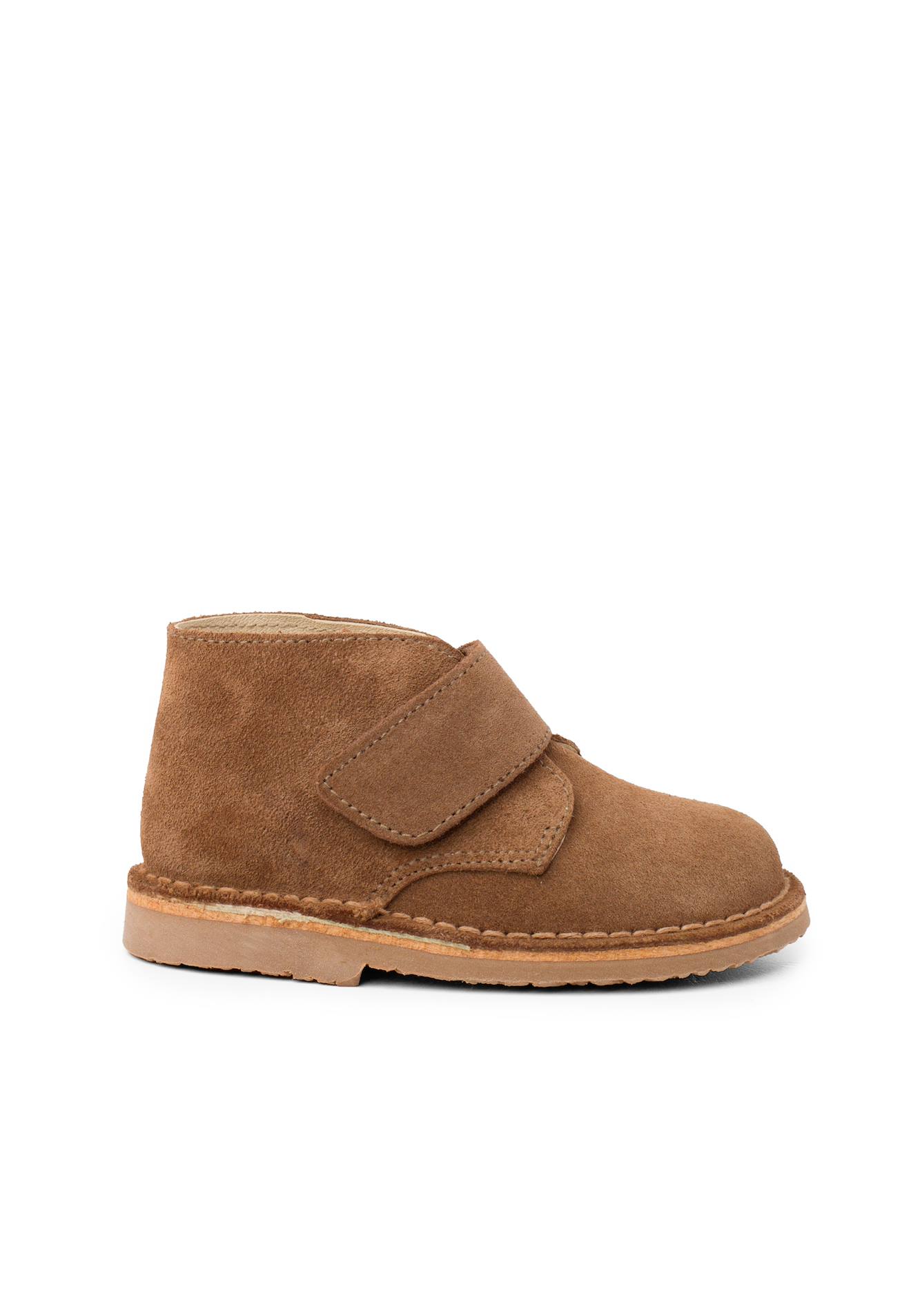 Bottines Chukka En Cuir Suédé À Scratch Taupe