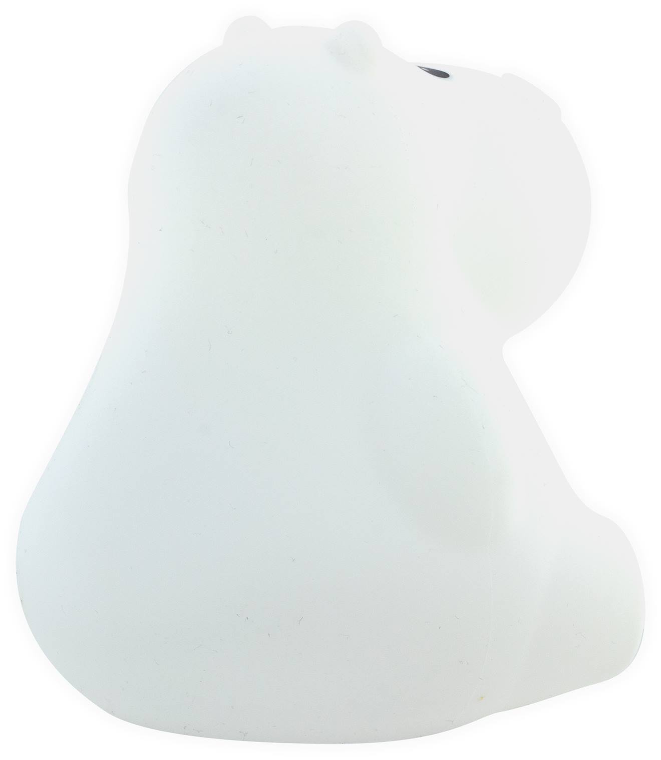 Grande Veilleuse Hippopotame Blanc (Ulysse) - Image 2