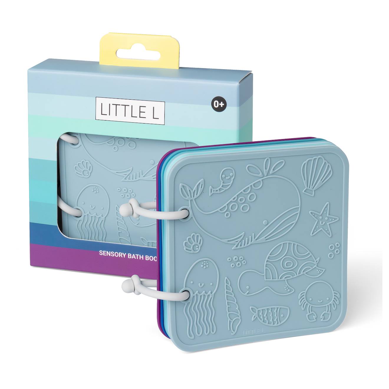 Livre De Bain En Silicone Bleu Bleu