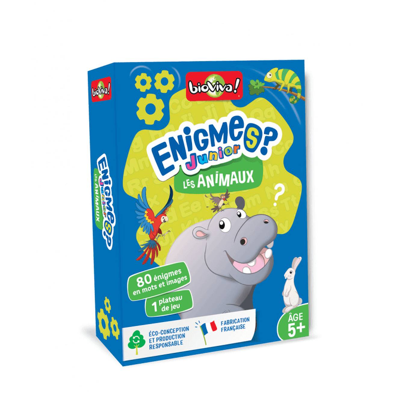 Jeu De Cartes Enigmes Junior - Les Animaux - Fabriqué En France Multicolore