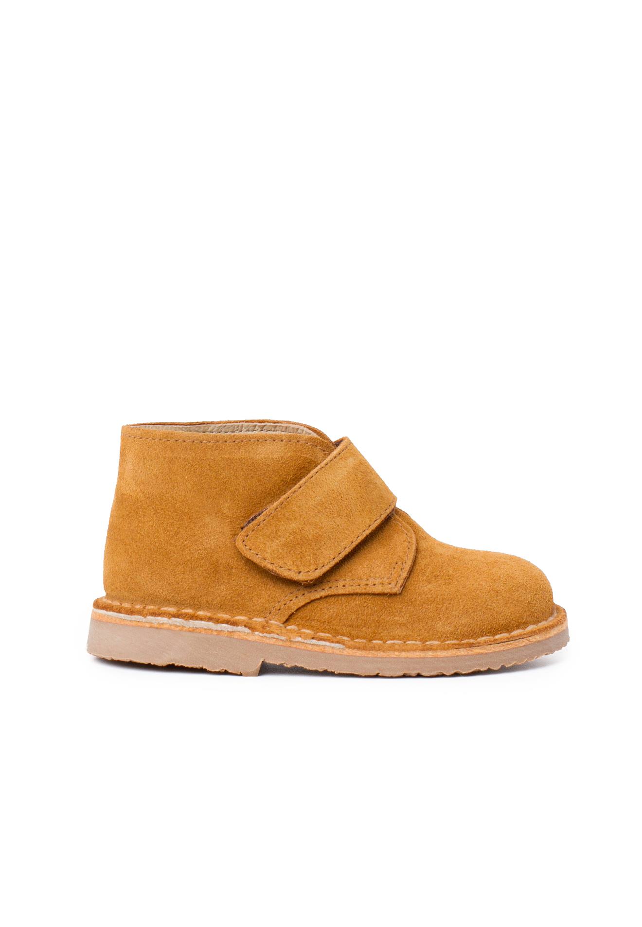 Bottines Chukka En Cuir Suédé À Scratch Camel