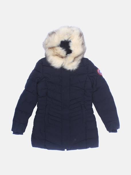 Doudoune fourrure amovible  - vertbaudet enfant