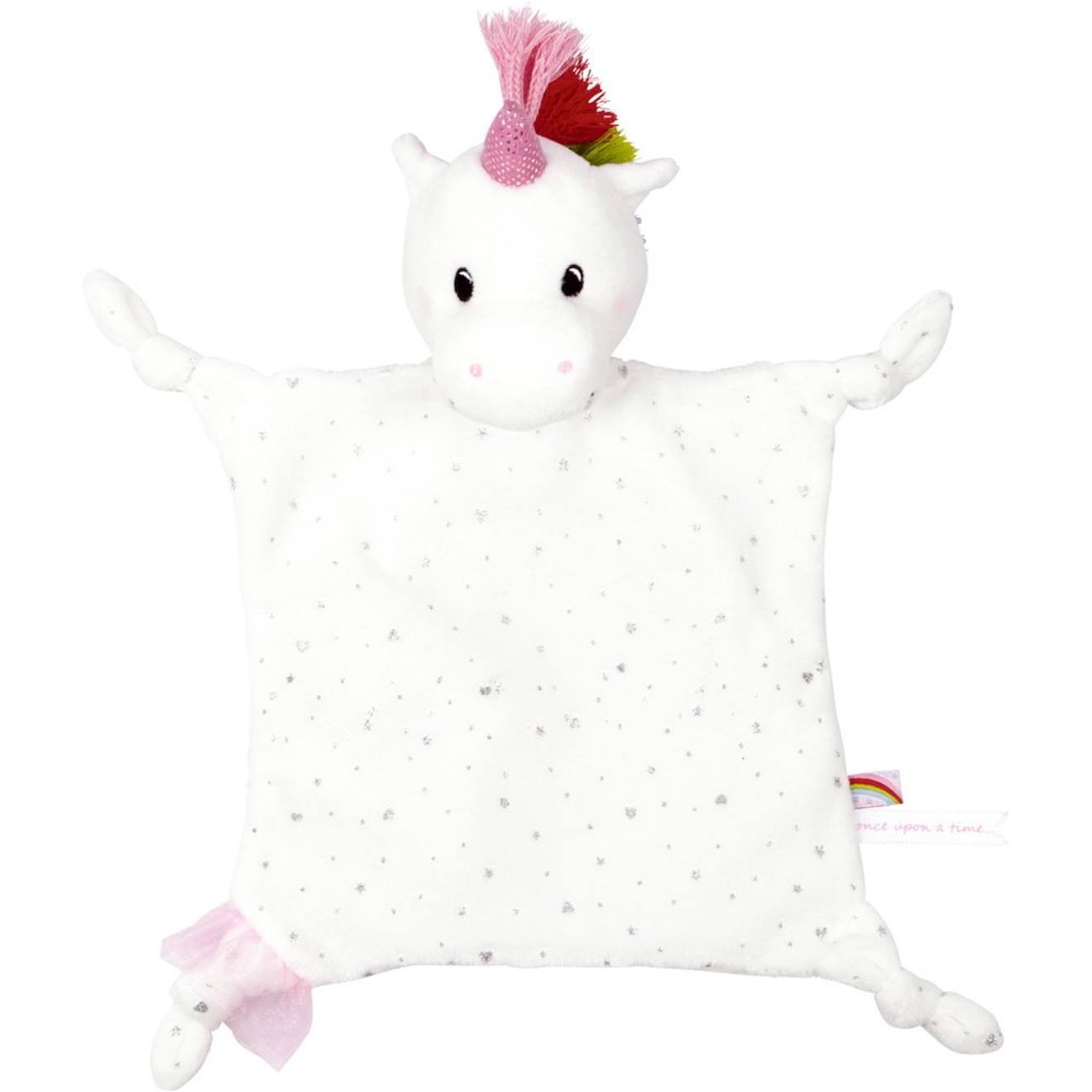Doudou De Bébé Licorne Blanc