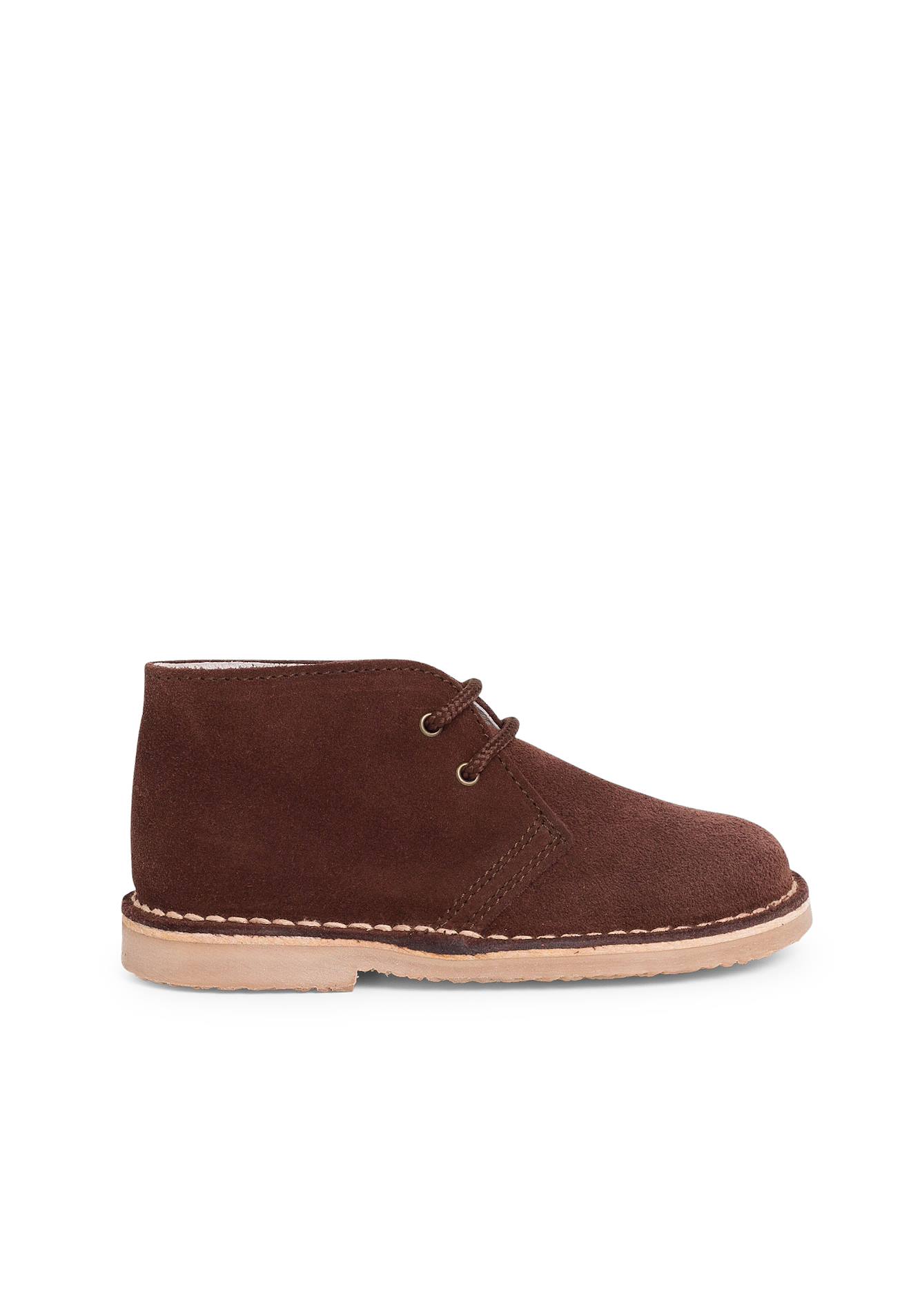 Desert Boots Bottines Chukka À Lacets Enfants Marron