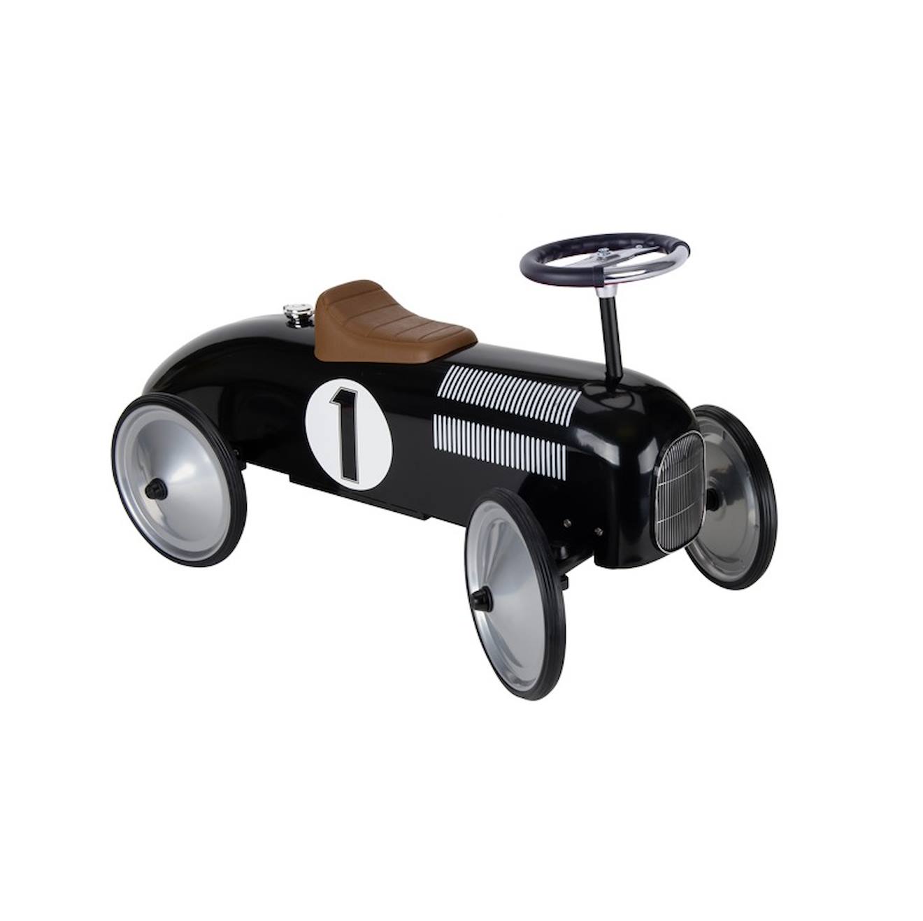 Porteur Voiture En Métal Noir