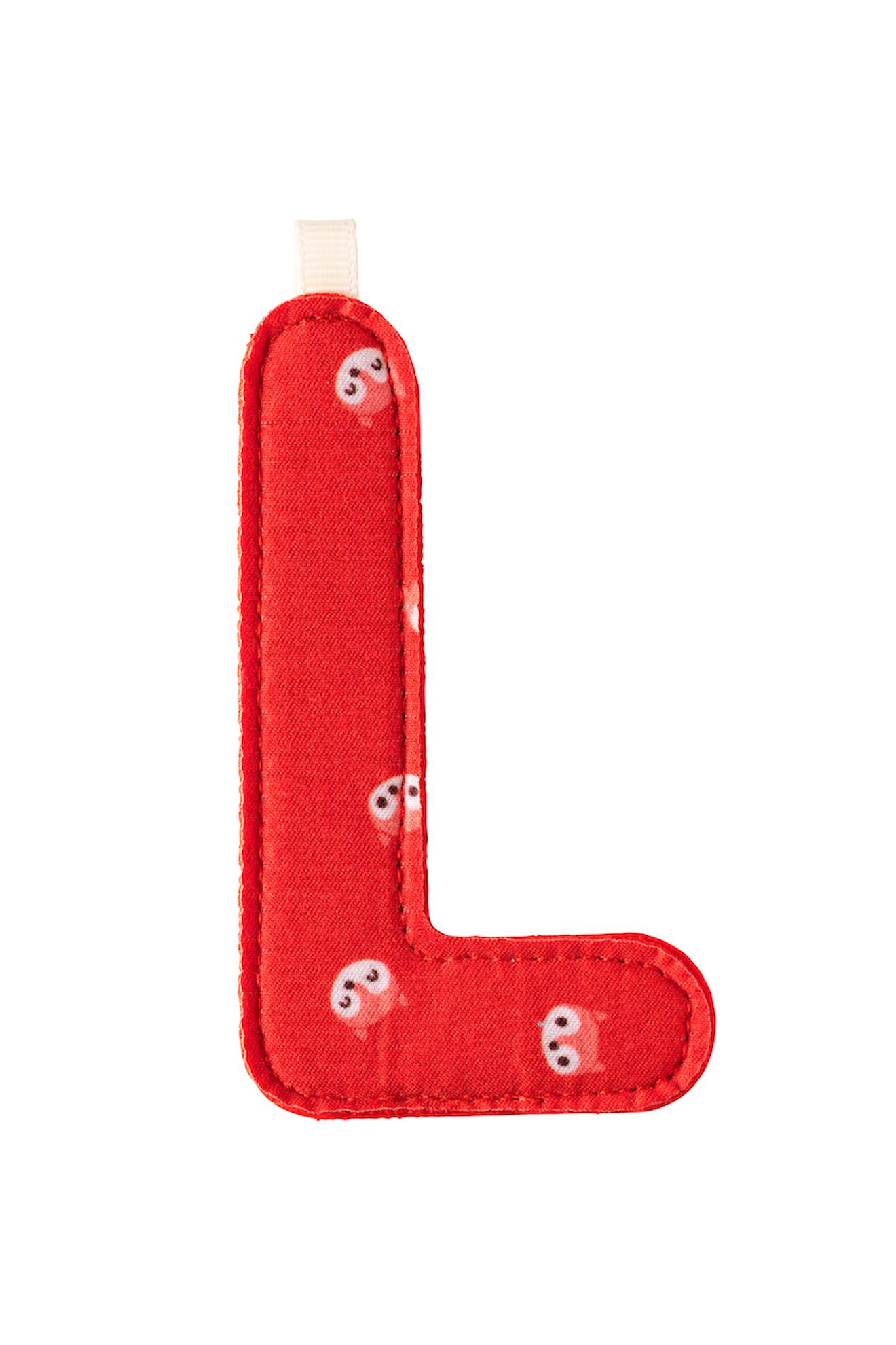 Lettre L Alice Rouge Rouge