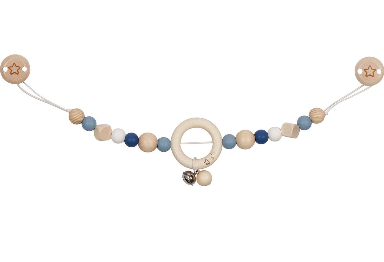 Chaîne Poussette Étoile Bleu
