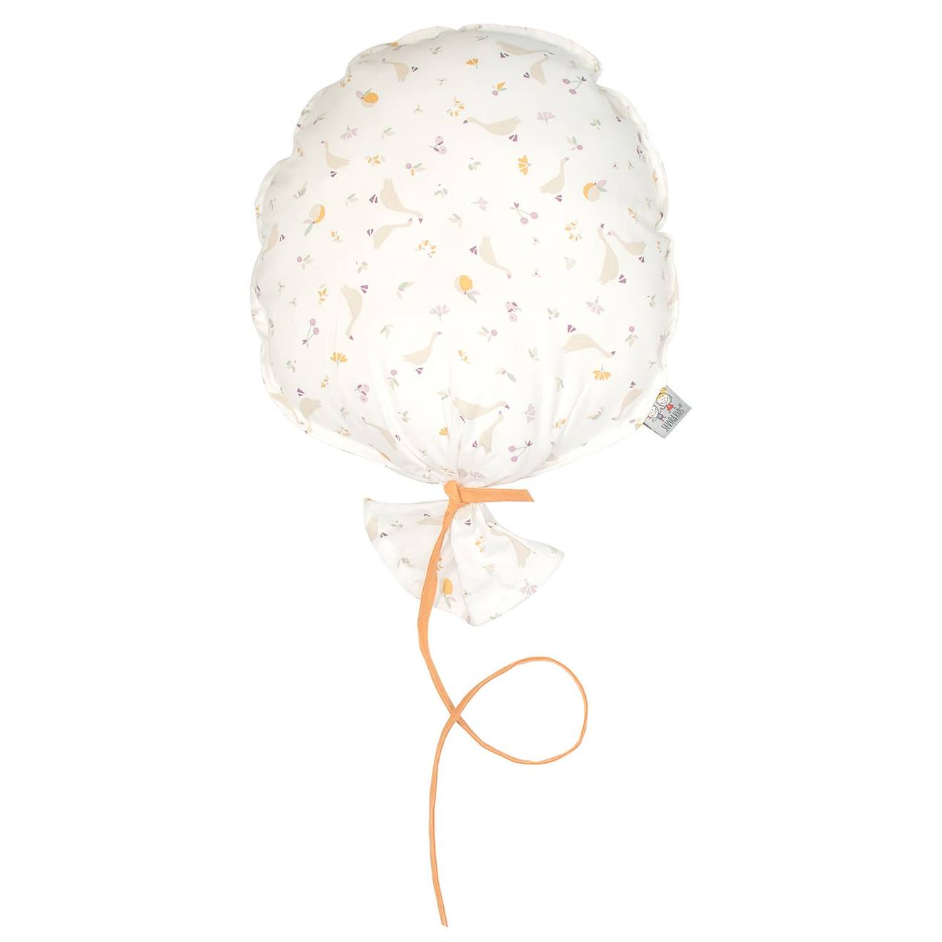 Ballon Mural Décoratif En Coton Imprimé 38cm Beige Sidonia