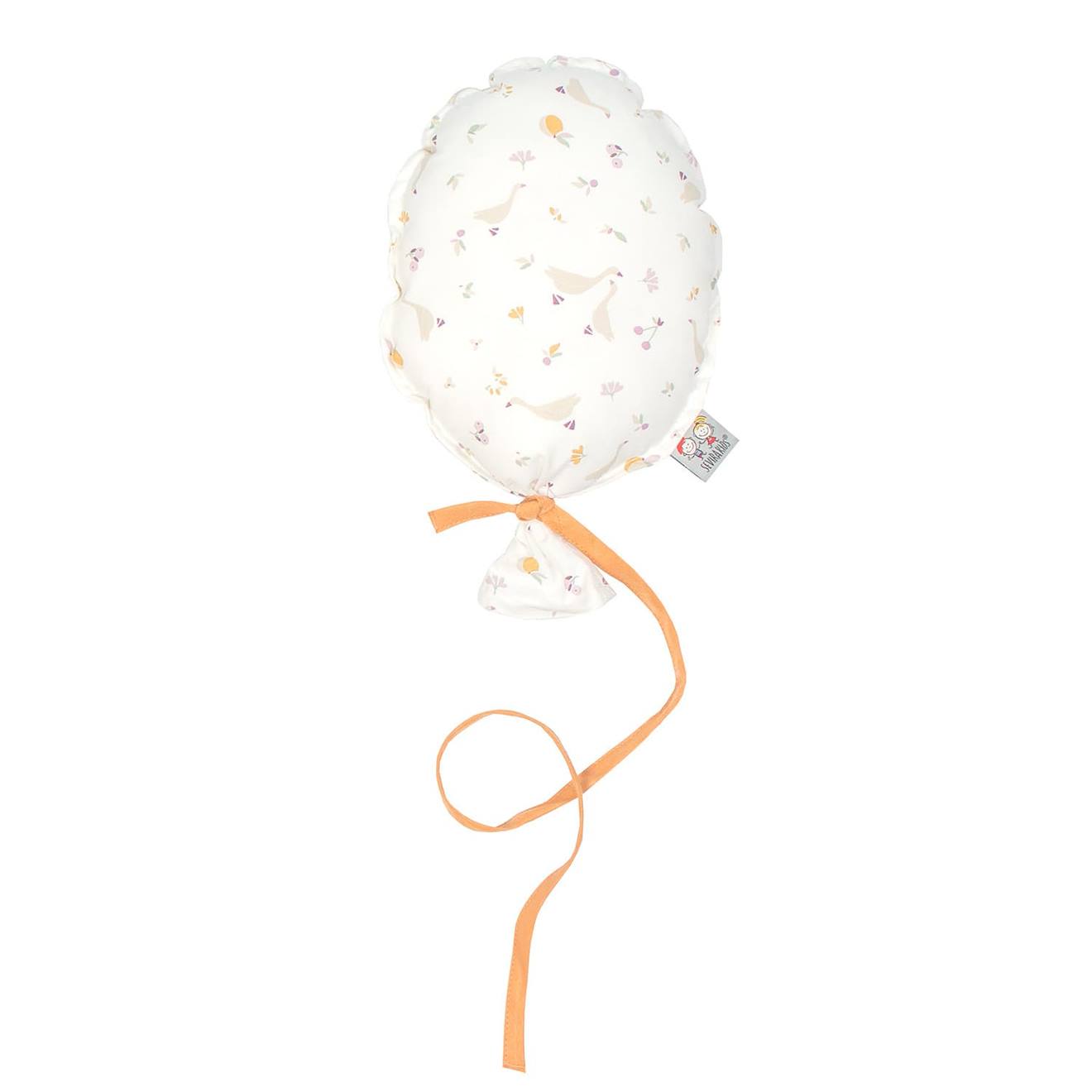 Ballon Mural Décoratif En Coton Imprimé 28cm Sidonia, Beige, Écru, Blanc
