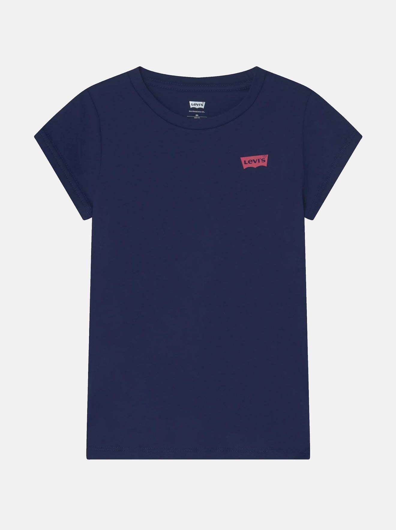 T-shirt Col Rond Bleu