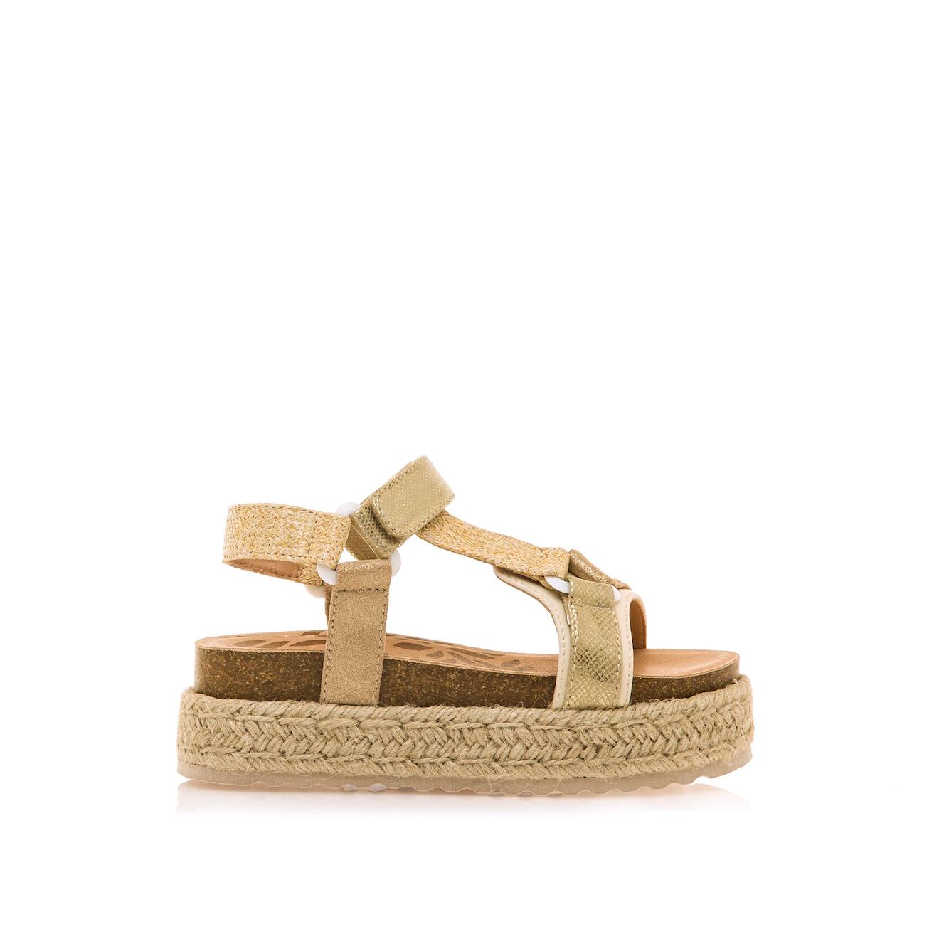 Sandales Padbio Jaune