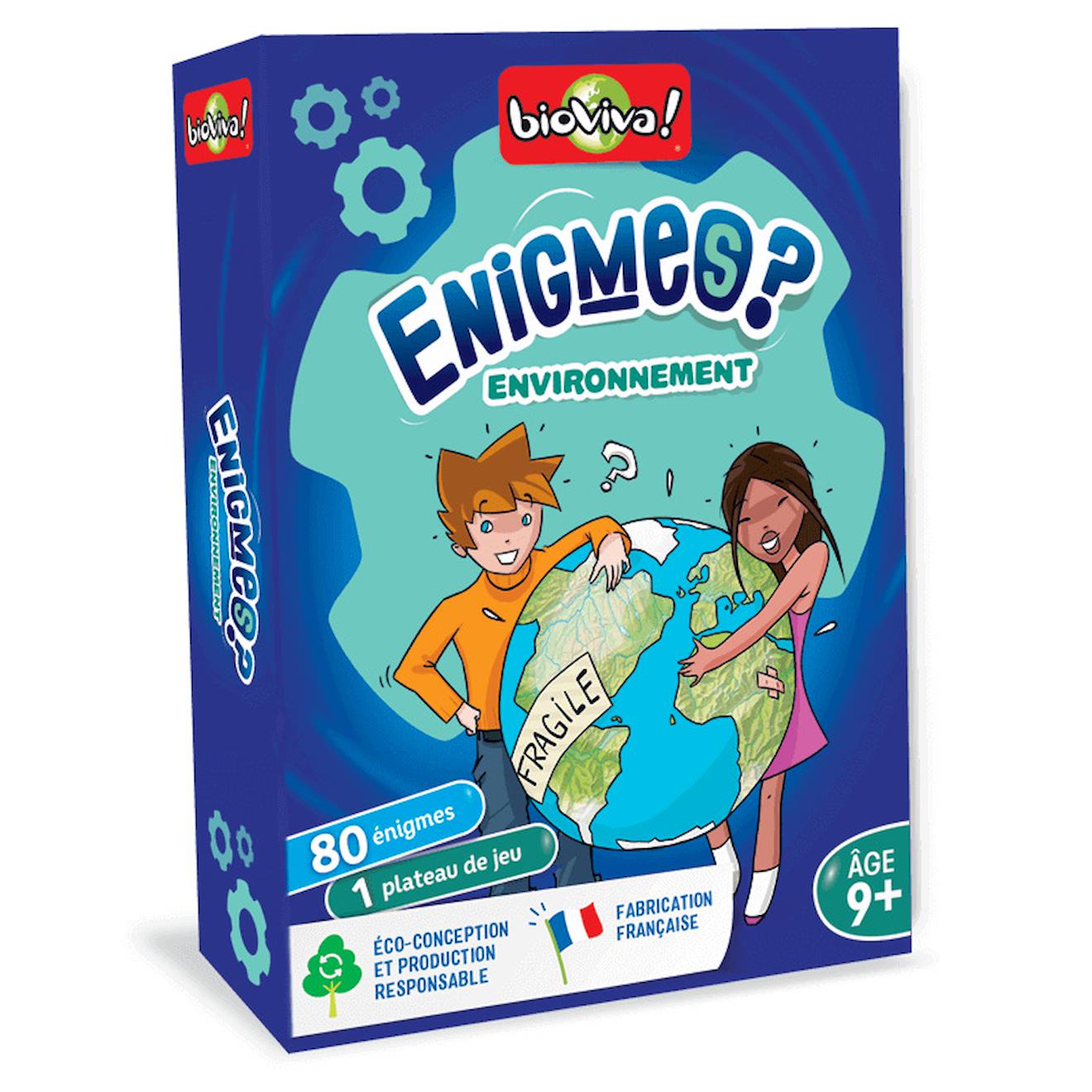Jeu De Cartes Enigmes - Environnement - Fabriqué En France Multicolore