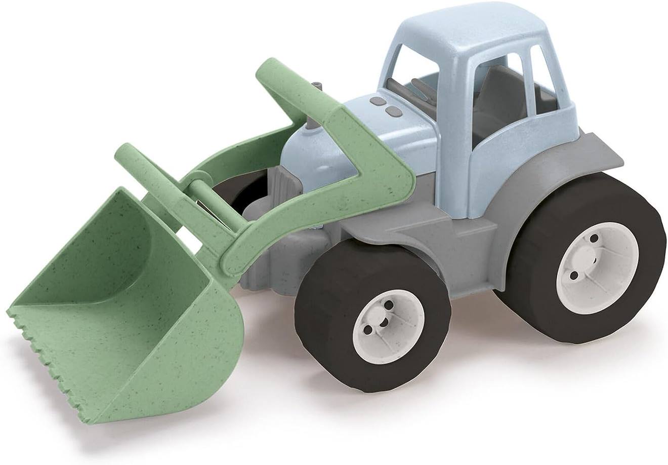 Tracteur Pelleteuse En Bioplastique Vert Vert