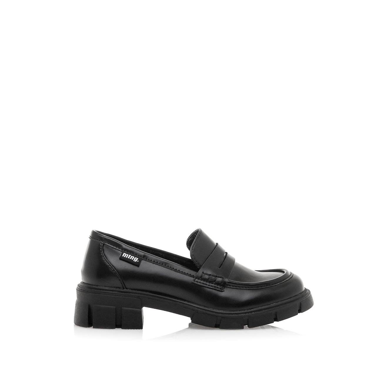 Mocassin Fille Synthtique Noir 50$