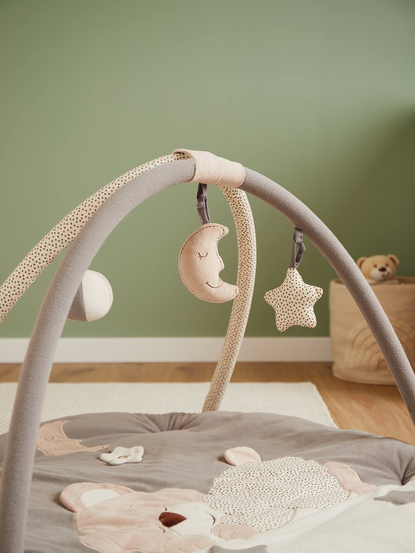 Tapis D'éveil Avec Arches Amovibles Gris (Bieco) - Image 2