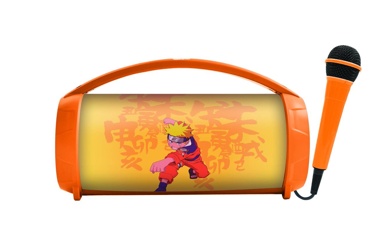 Enceinte Bluetooth Lumineuse Avec Naruto Multicolore