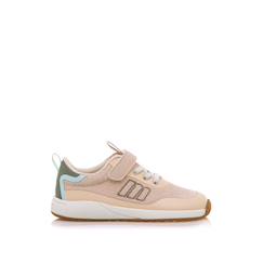 Chaussures-Sneakers filles textile lacets- fermeture adhésive barefoot