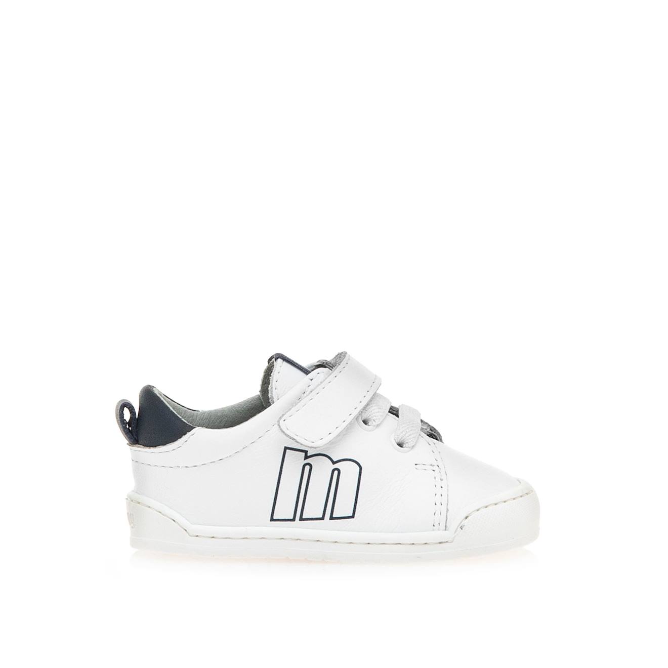 Sneakers Free Blanc - Bleu Marine