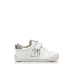 Sneakers filles cuir fermeture adhésive barefoot  - vertbaudet enfant