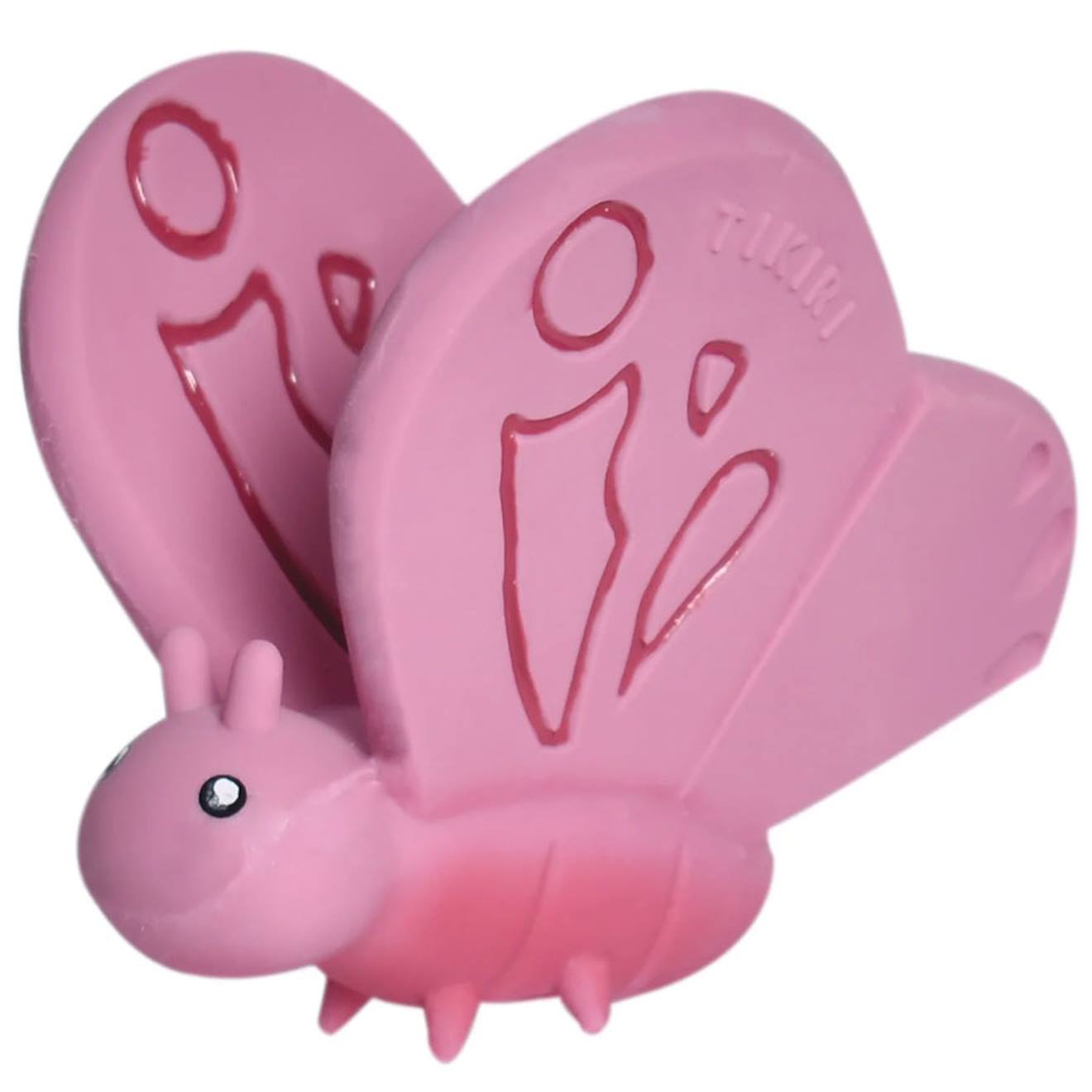 Papillon En Caoutchouc Naturel Rose