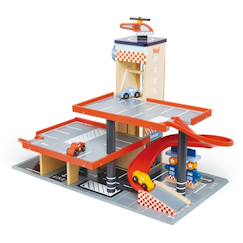 Jouet-Jeux d'imagination-Véhicules, garages, circuits et trains-Garage et station service
