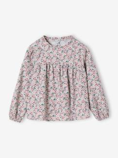Blouse fille imprimée fleurs   - vertbaudet enfant
