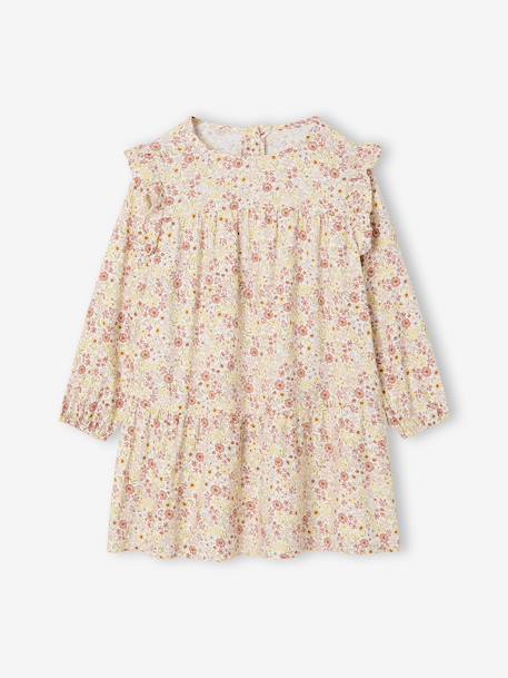 Fille-Robe imprimée à volants fille