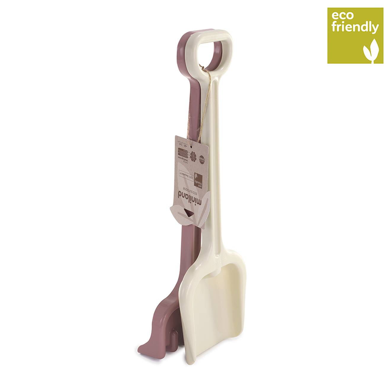 Set De Pelle Et Râteau Pour S'amuser Sur La Plage Violet