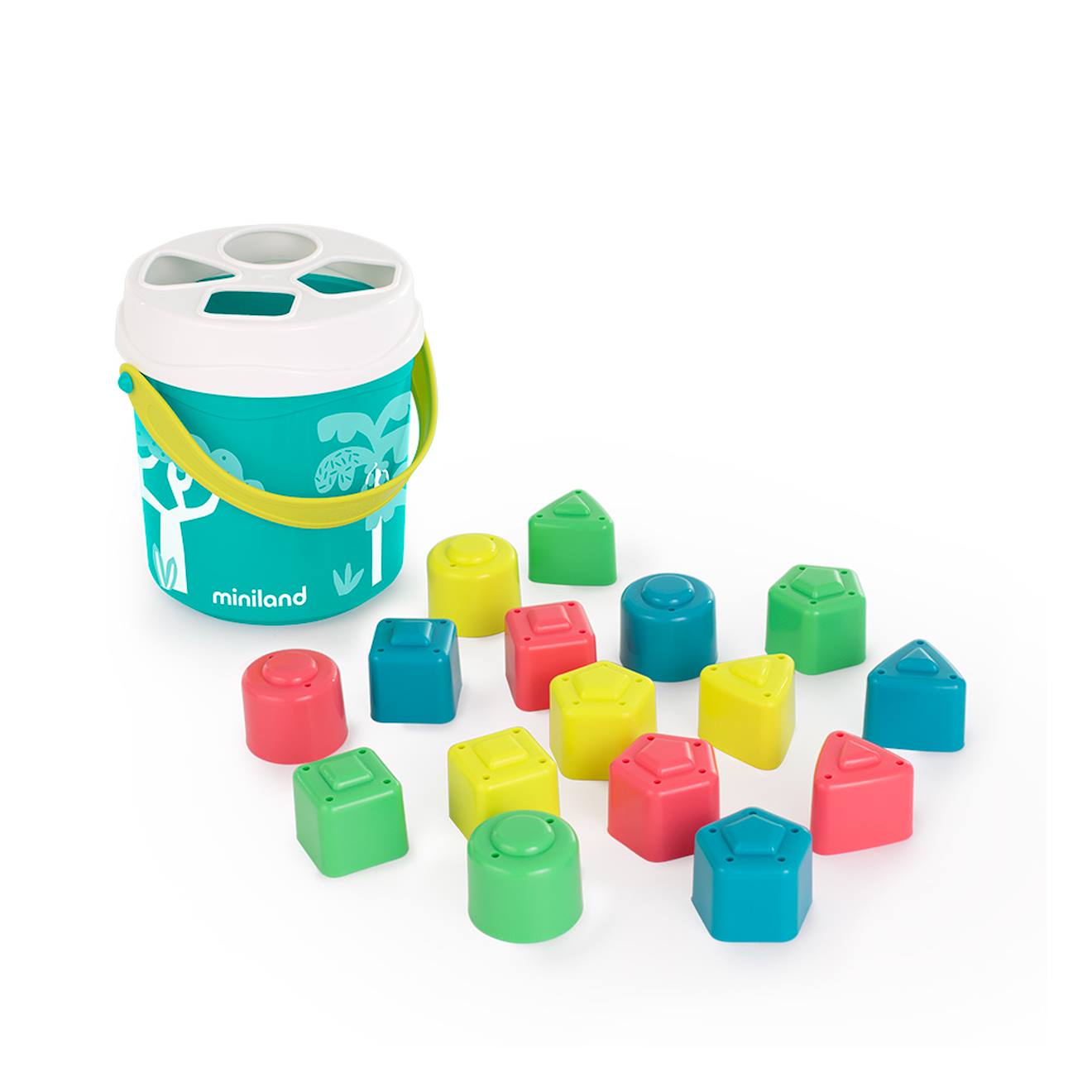 Empilables Pour Bébés De Couleur Turquoise Vert