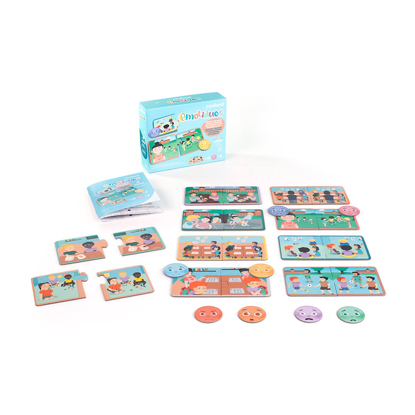 Emotiduos - Jeu De Société Éducatif Rouge