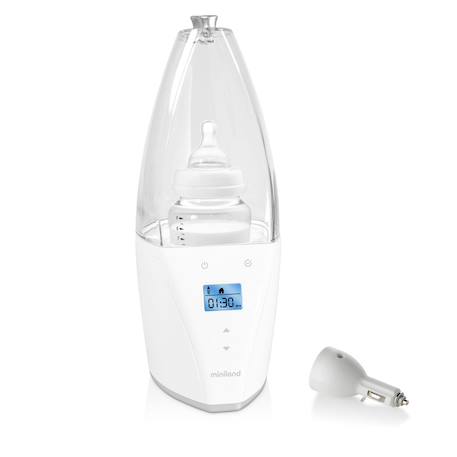 Miniland - Chauffe-biberon Et Stérilisateur Digital Blanc