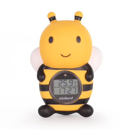 Miniland - Thermomètre De Bain - Abeille Jaune