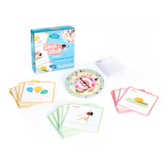 -Jeu de yoga spin & chill pour enfants - Découvre le Yoga en t'amusant