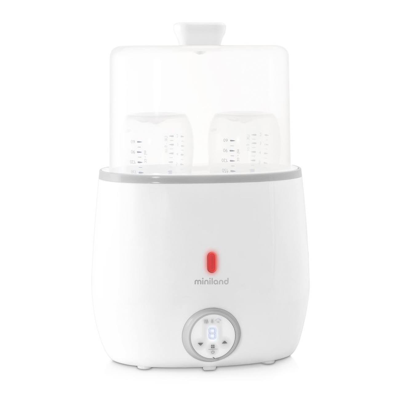 Chauffe-biberon Et Stérilisateur Chauffant Blanc (Miniland) - Image 2