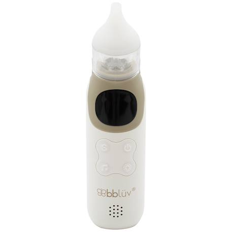 Bblüv - Mouche Bébé Électrique Rinö Pro Blanc, Beige