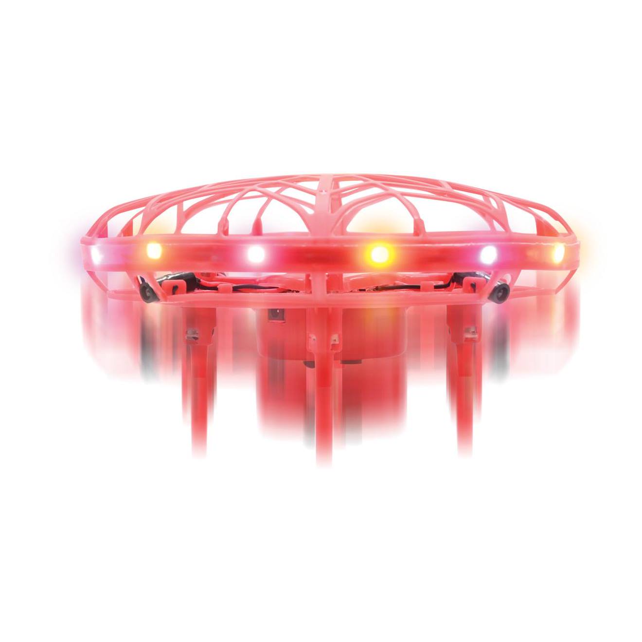 Mini Drone À Contrôle Gestuel, Mains Libres, Rechargeable Rouge