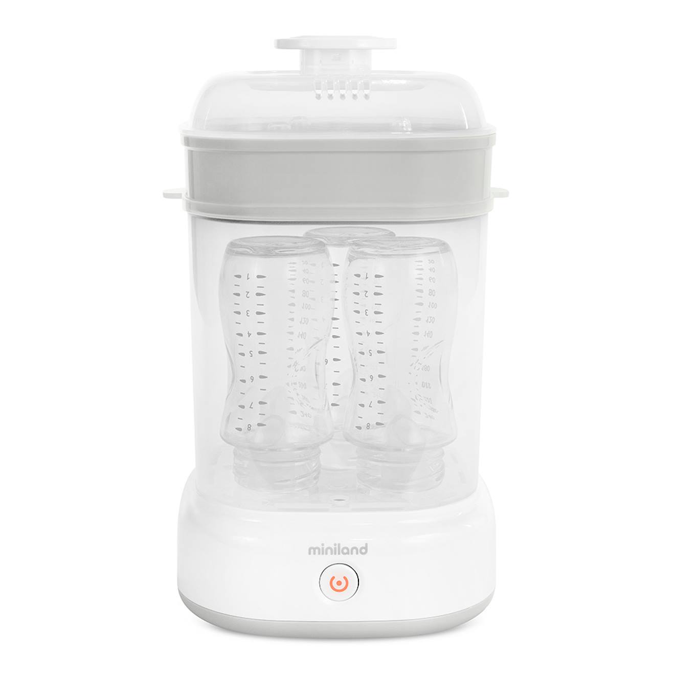 Stérilisateur De Biberons Mini Steamy Blanc